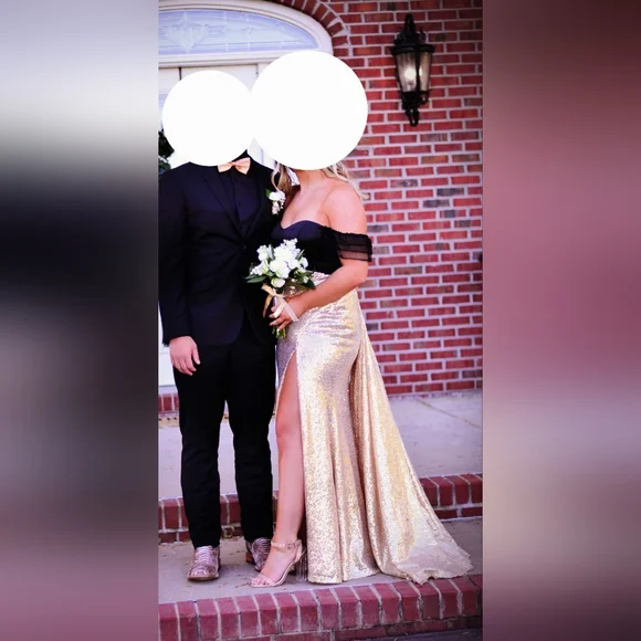 Prom dress 2 piece - Picture 3 of 7